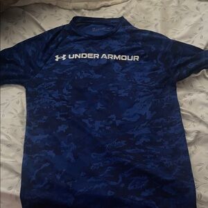 Under Armour Navy Camo Tee dry fit